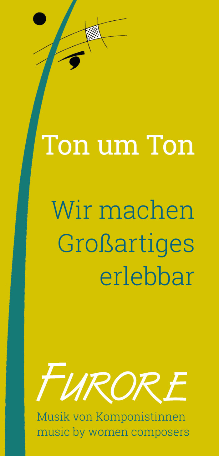 Ton um Ton: Furore Werbeflyer